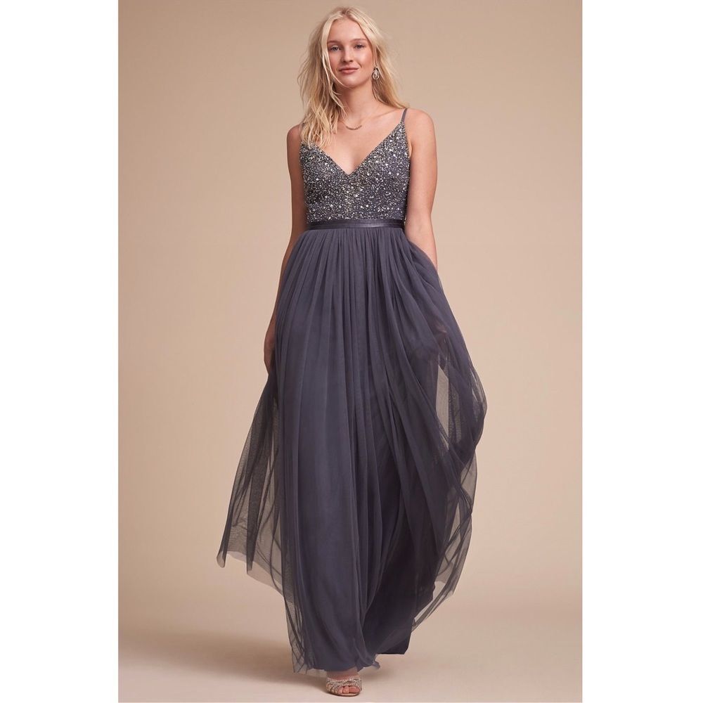 Anthropologie x BHLDN Avery Embellished Dress